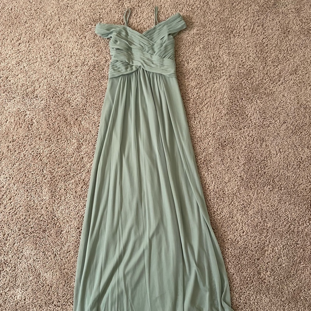 A kids David Bridal dress!